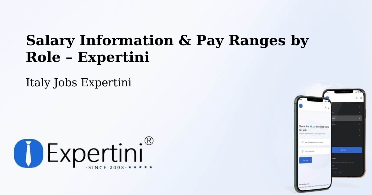 Salary Information & Pay Ranges – Pontinvrea - Pontinvrea, Italy Jobs Expertini